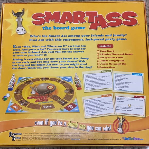 Smart ass board game - Picture 2 of 4